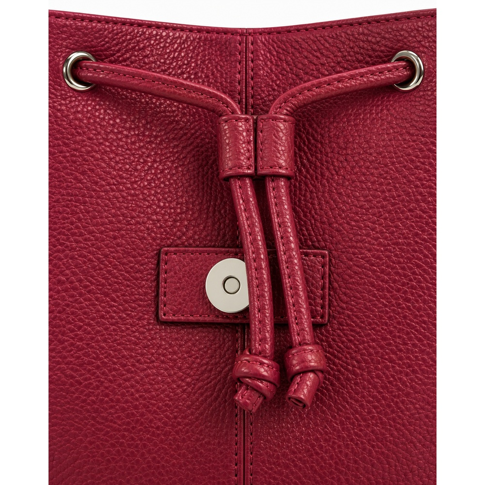 Dámský batoh LUXY Leather Bordeaux